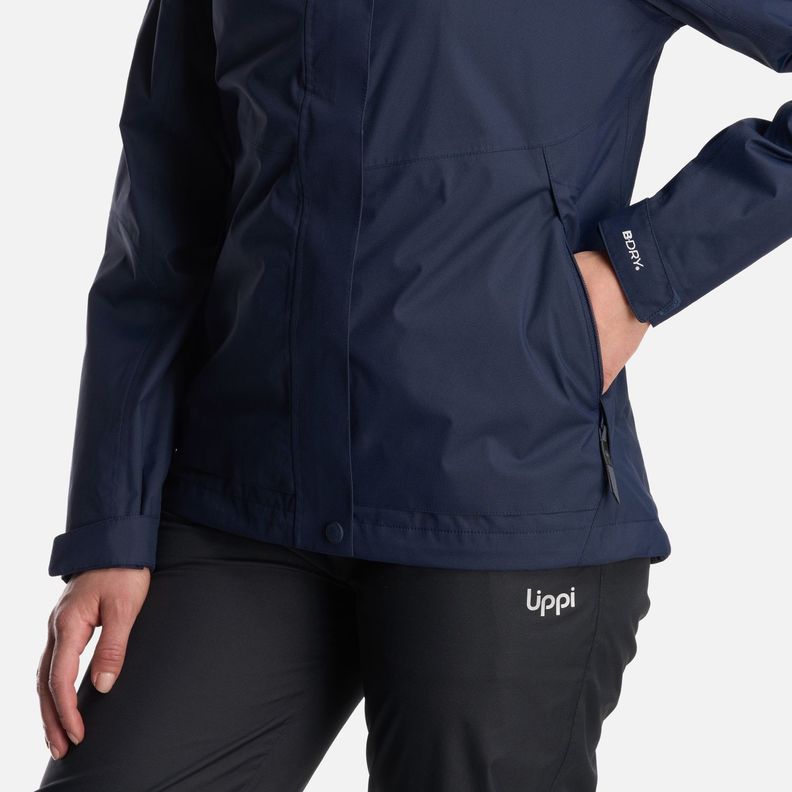 Chaqueta Mujer Blizzard B-Dry Hoody Jacket Azul Marino Lippi-5