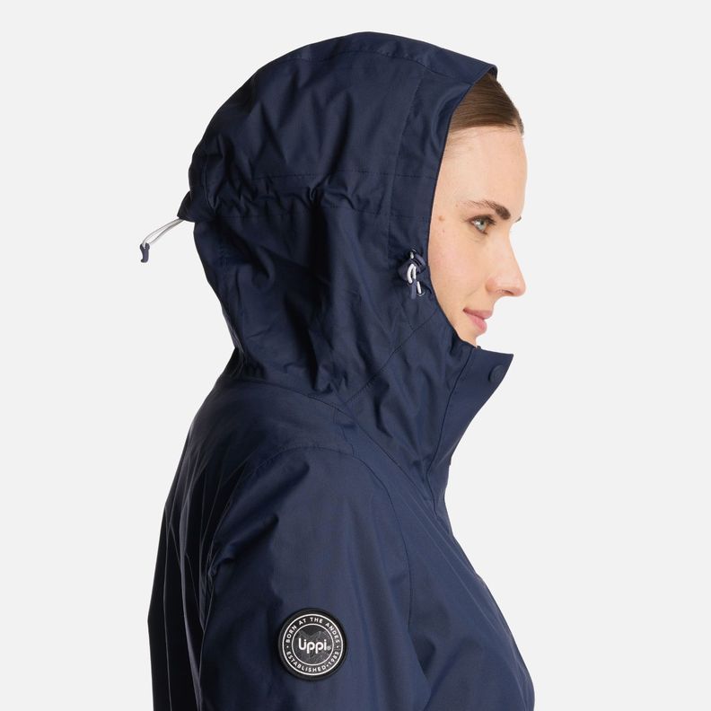 Chaqueta Mujer Blizzard B-Dry Hoody Jacket Azul Marino Lippi-7