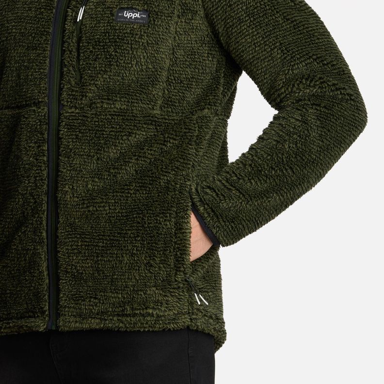 Polar Hombre Ferret Shaggy-Pro Verde Militar Lippi I25-4