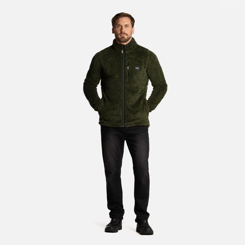 Polar Hombre Ferret Shaggy-Pro Verde Militar Lippi I25-5