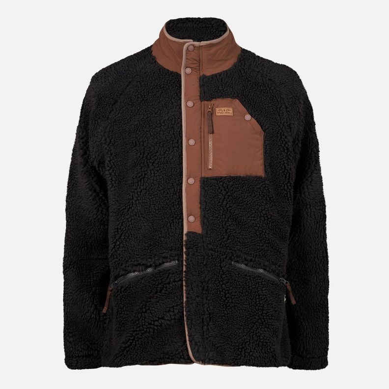Chaqueta Hombre Zip-porrito Negro Haka Honu I22-0