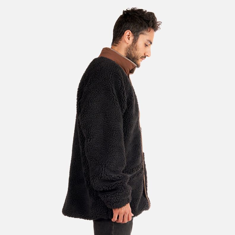 Chaqueta Hombre Zip-porrito Negro Haka Honu I22-3