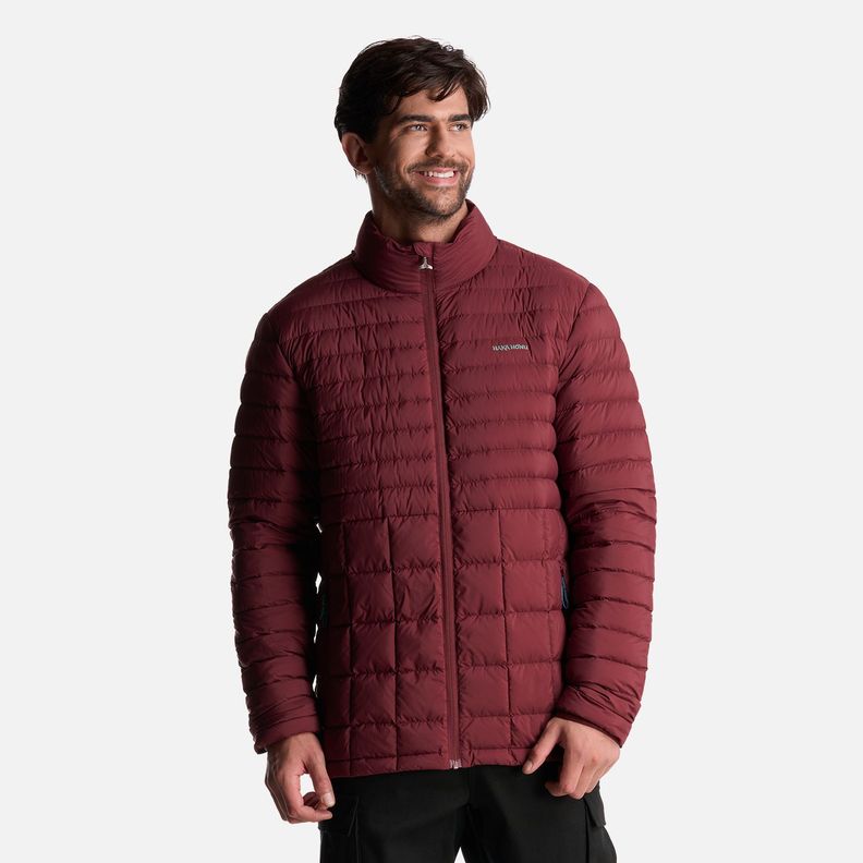 Chaqueta Hombre Pirca Burdeo Haka Honu-1