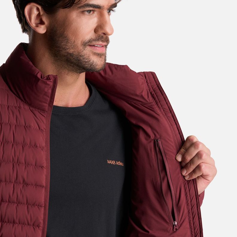 Chaqueta Hombre Pirca Burdeo Haka Honu-7
