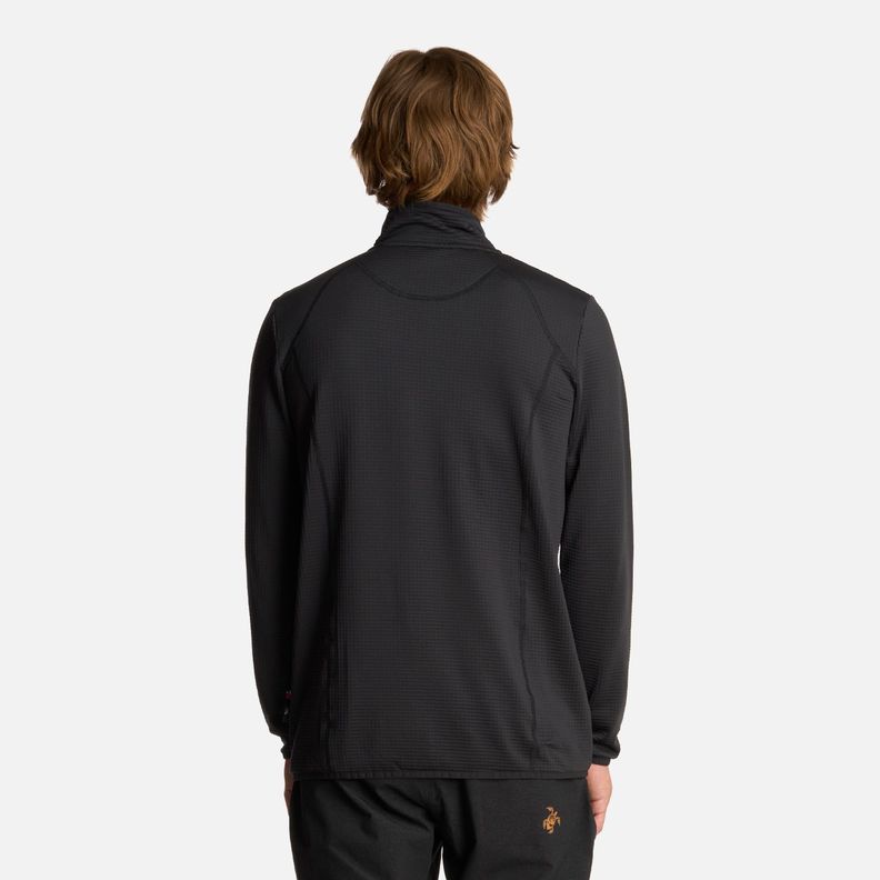 Polerón Hombre Taina Full Zip Negro Haka Honu I25-2