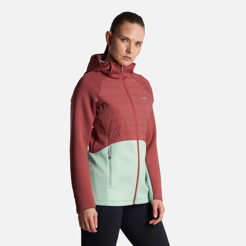 Chaqueta Mujer  ColdMove WindBreaker SteamPro Hoody Jacket Rosa Oscuro Lippi-2