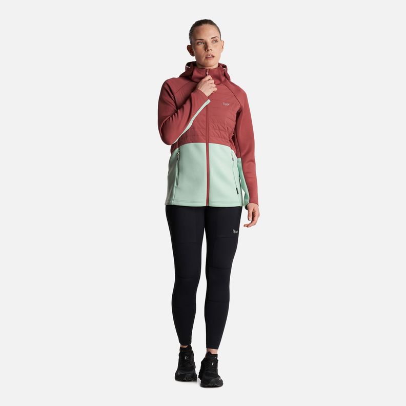 Chaqueta Mujer  ColdMove WindBreaker SteamPro Hoody Jacket Rosa Oscuro Lippi-7