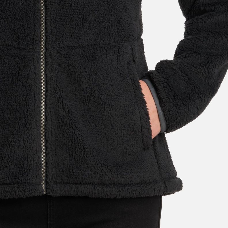Polar Mujer Bear Shaggy-Pro Hoody Jacket Negro Lippi I25-4