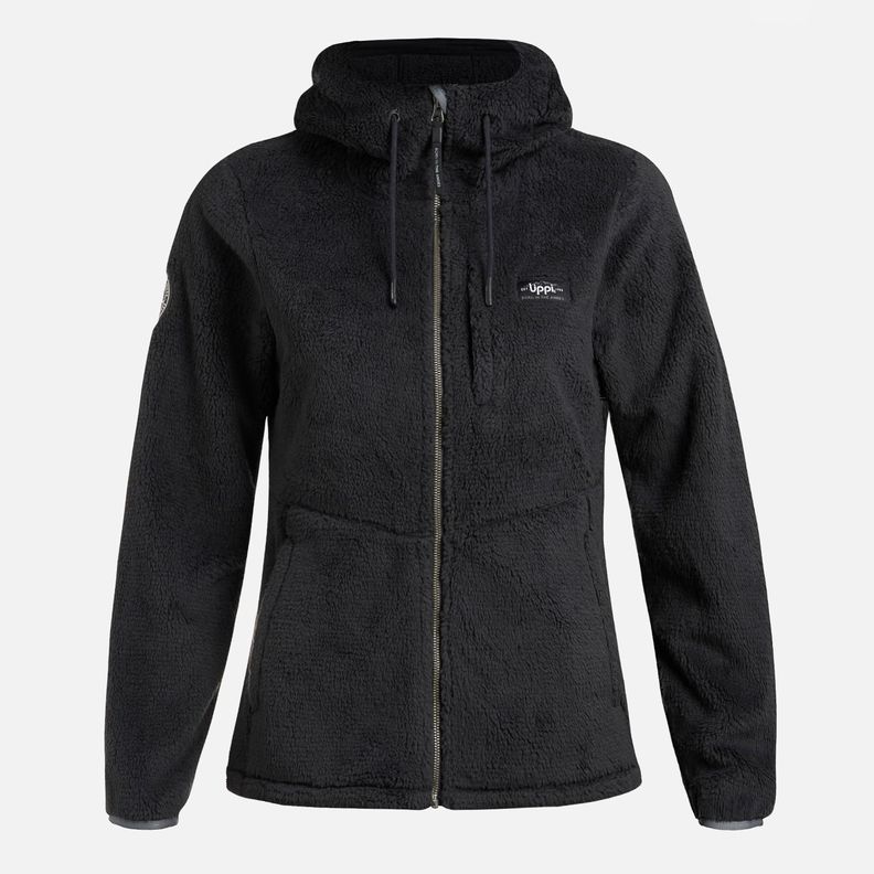 Polar Mujer Bear Shaggy-Pro Hoody Jacket Negro Lippi I25-6