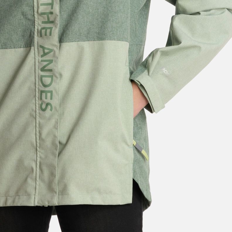 Chaqueta Mujer FirePlace B-Dry Jacket Jade Oscuro Lippi-4