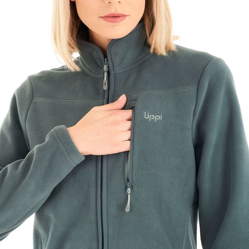 Polar Mujer Paicavi Therm-Pro Jacket Verde Grisaceo Lippi-6