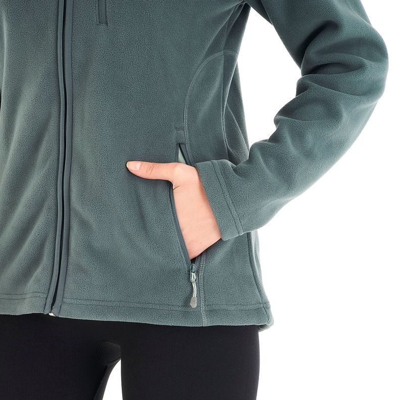 Polar Mujer Paicavi Therm-Pro Jacket Verde Grisaceo Lippi-7