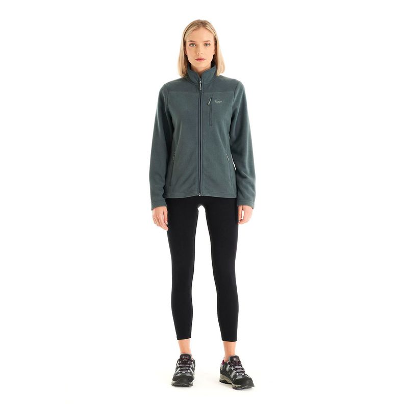 Polar Mujer Paicavi Therm-Pro Jacket Verde Grisaceo Lippi-8