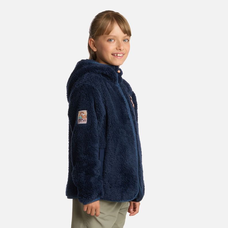Polar Niña Bear Shaggy-Pro Hoody Azul Marino Lippi I25-1