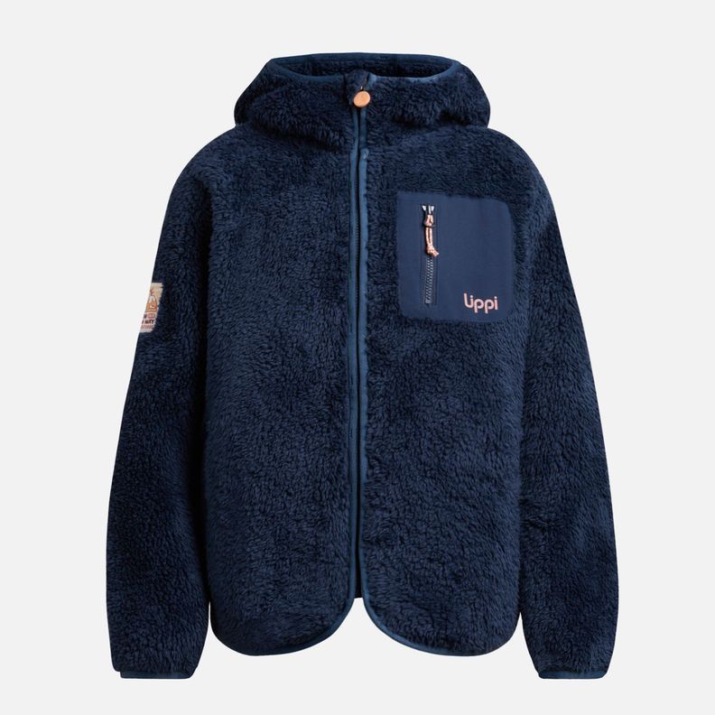 Polar Niña Bear Shaggy-Pro Hoody Azul Marino Lippi I25-6
