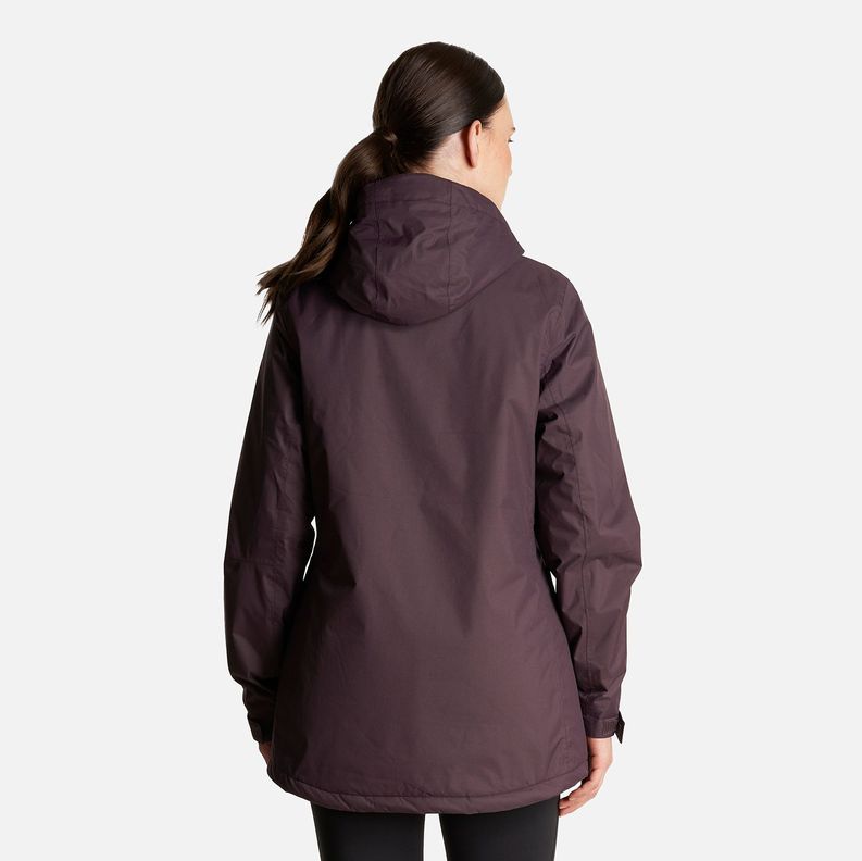 Chaqueta Mujer Suntra Steampro Hoody Jacket Burdeo Lippi-4