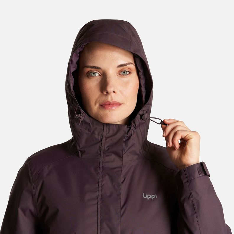 Chaqueta Mujer Suntra Steampro Hoody Jacket Burdeo Lippi-5