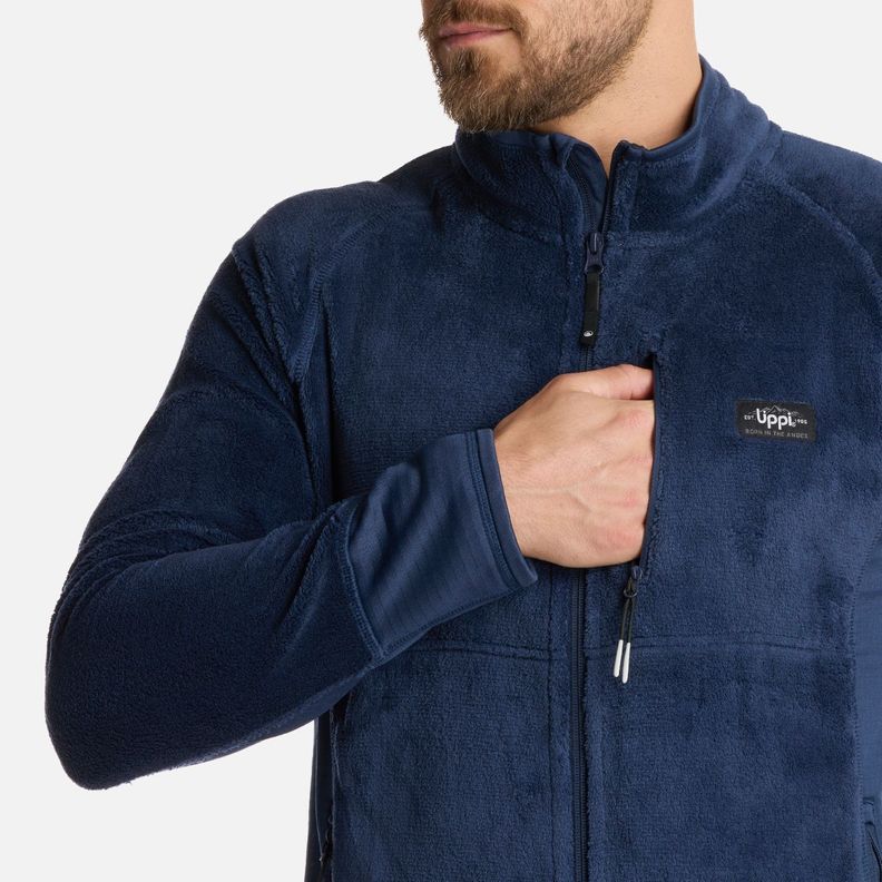 Polar Hombre Numan Shaggy-Pro Jacket Azul Marino Lippi I25-3
