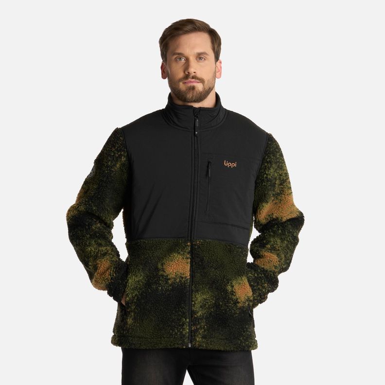 Polar Hombre Glaciar SherpaPro Print Verde Militar Lippi I25-0