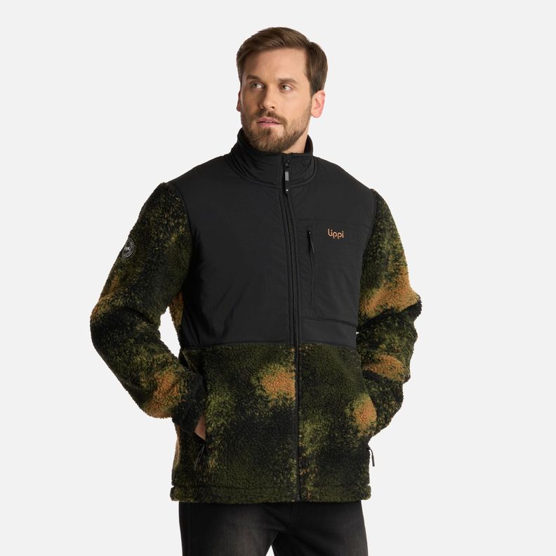 Polar Hombre Glaciar SherpaPro Print Verde Militar Lippi I25-1