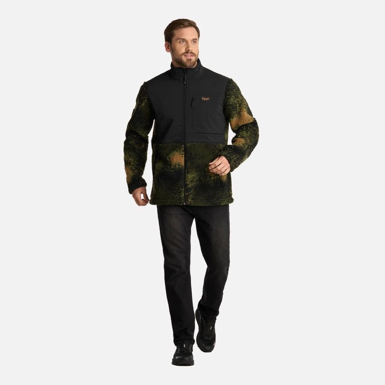 Polar Hombre Glaciar SherpaPro Print Verde Militar Lippi I25-5