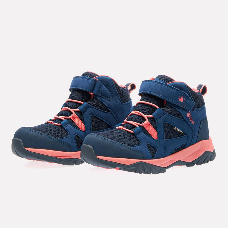 Botín Niña Tellus Mid Kids Azul Coral Lippi-2