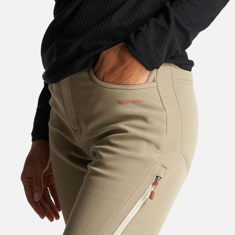 Pantalon Mujer Moke Verde Grisaceo Haka Honu-3