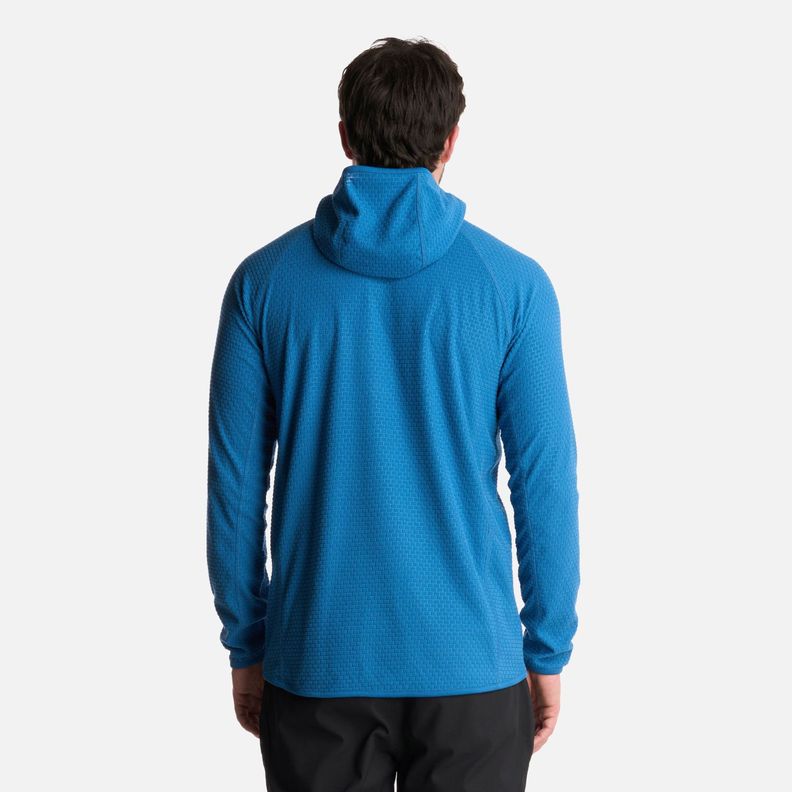 Polerón Hombre Jacaranda Nano-F 14 Zip Hoody Azul Lippi V25-1