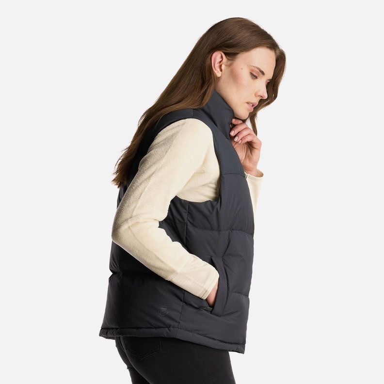 Chaqueta Mujer Urban Down Jacket Vest Negro Lippi-3
