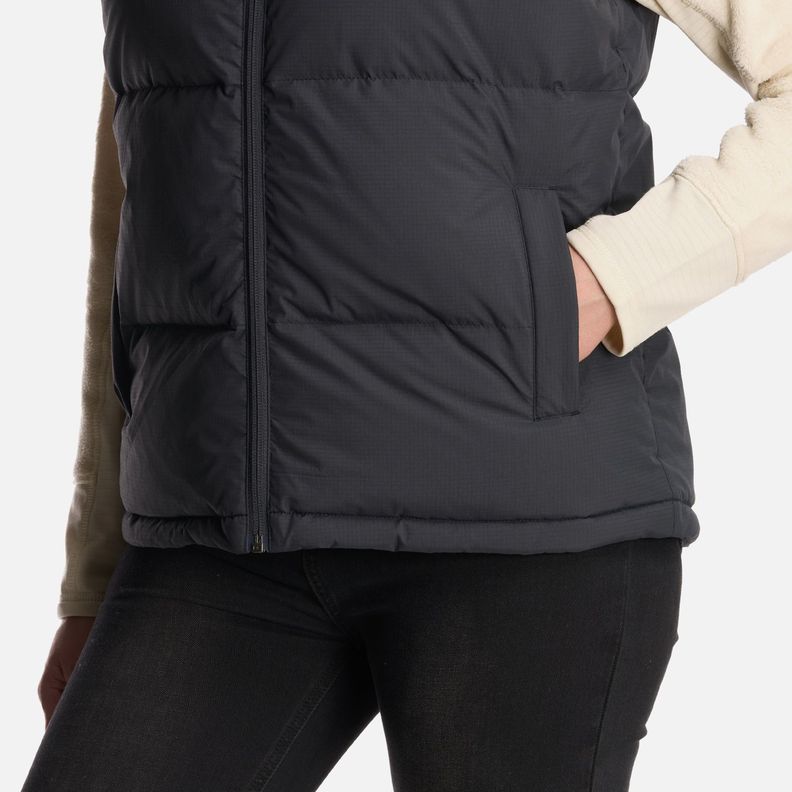 Chaqueta Mujer Urban Down Jacket Vest Negro Lippi-5
