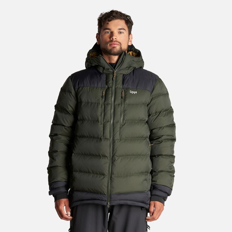 Chaqueta Hombre Annapurna Down Hoody Jacket Verde Oscuro Lippi I23-1