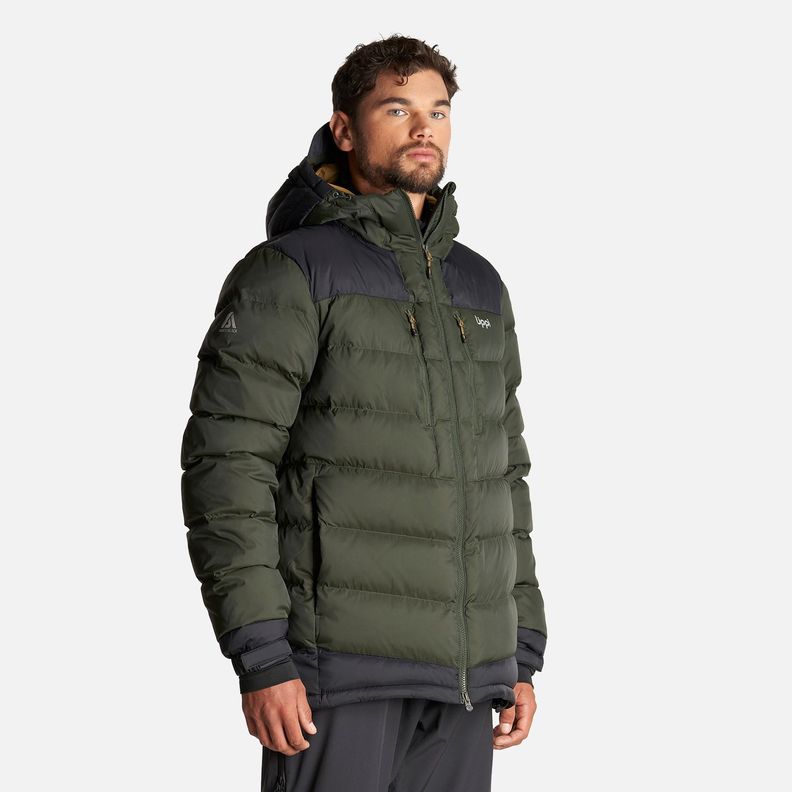 Chaqueta Hombre Annapurna Down Hoody Jacket Verde Oscuro Lippi I23-2