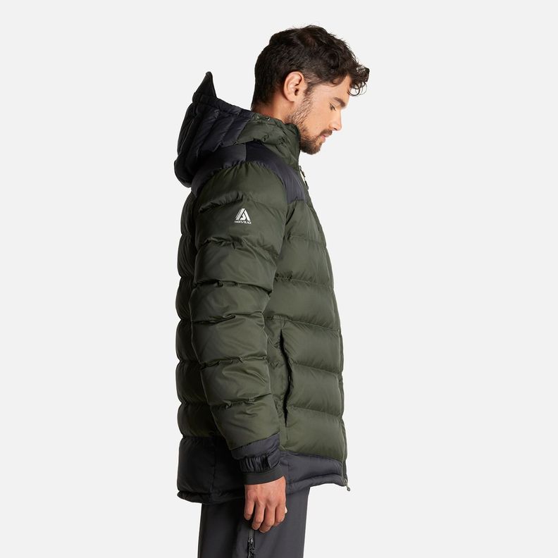 Chaqueta Hombre Annapurna Down Hoody Jacket Verde Oscuro Lippi I23-3