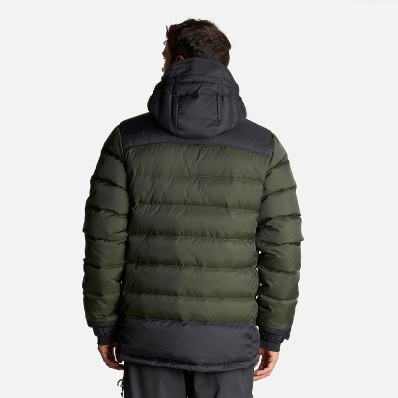 Chaqueta Hombre Annapurna Down Hoody Jacket Verde Oscuro Lippi I23-4