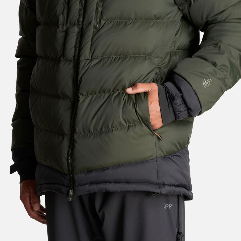Chaqueta Hombre Annapurna Down Hoody Jacket Verde Oscuro Lippi I23-6