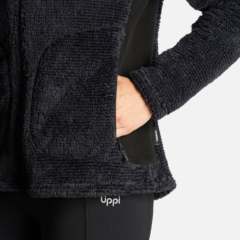 Chaqueta Mujer Ferret Shaggy-Pro Jacket Negro Lippi I23-6