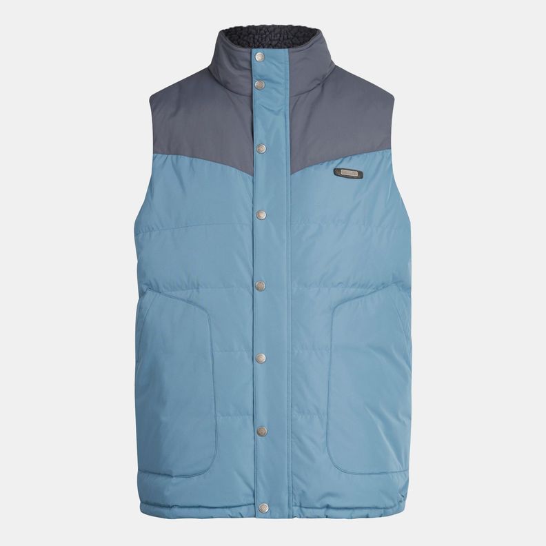 Chaqueta Hombre Kobuk Down Vest Azul Piedra Lippi-0
