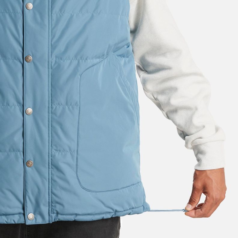 Chaqueta Hombre Kobuk Down Vest Azul Piedra Lippi-6