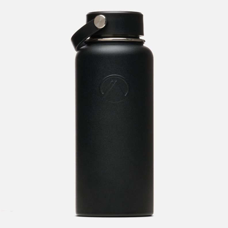 Botella Light Steel Wide Top Bottle 950ml Negro Lippi V25-1