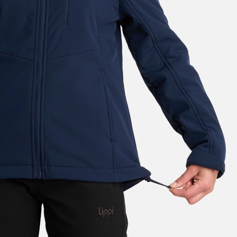 Chaqueta Mujer Macaya Softshell Hoody Azul Marino Lippi I25-5