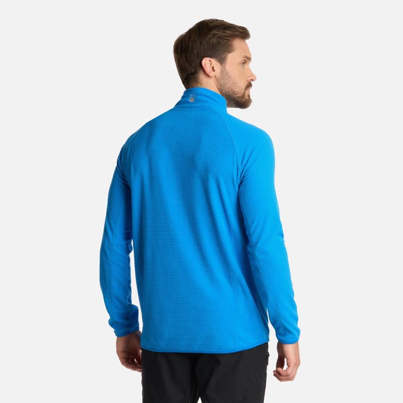 Polerón Hombre Jacaranda Nano-F 14 Zip Azulino Lippi I25-2