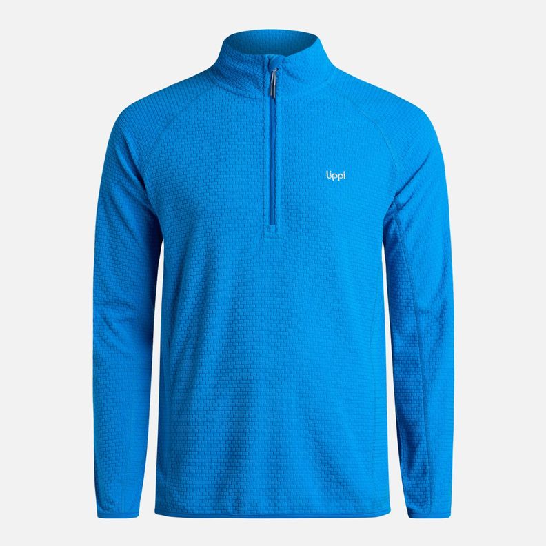 Polerón Hombre Jacaranda Nano-F 14 Zip Azulino Lippi I25-5