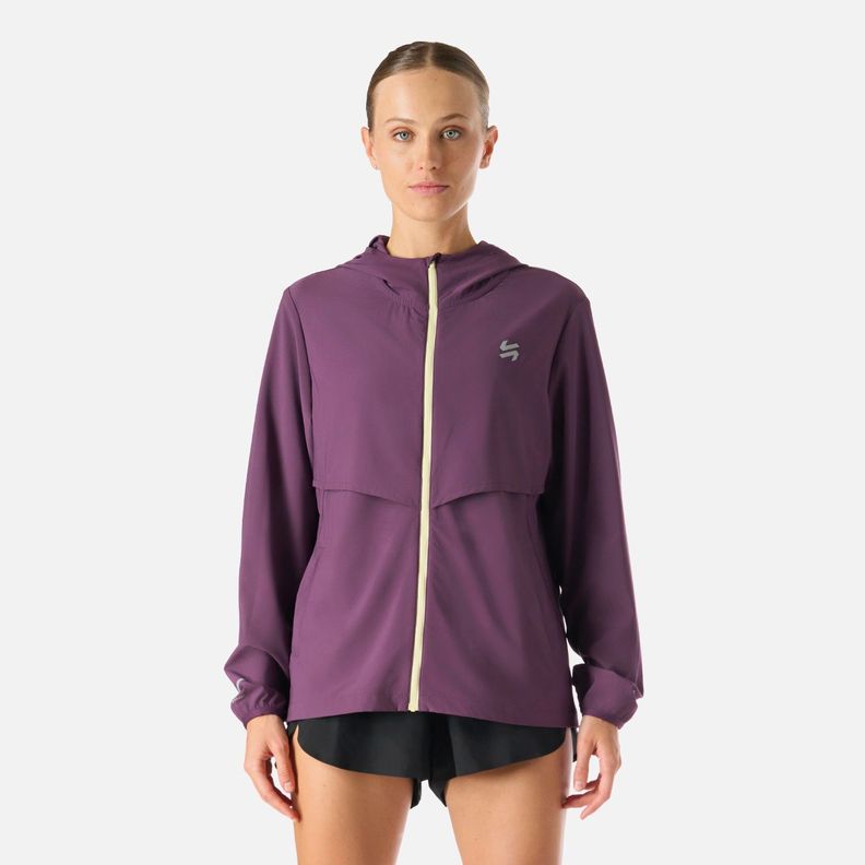 Chaqueta Mujer Built To Move Pro Windbreaker Morado Vulcano-0