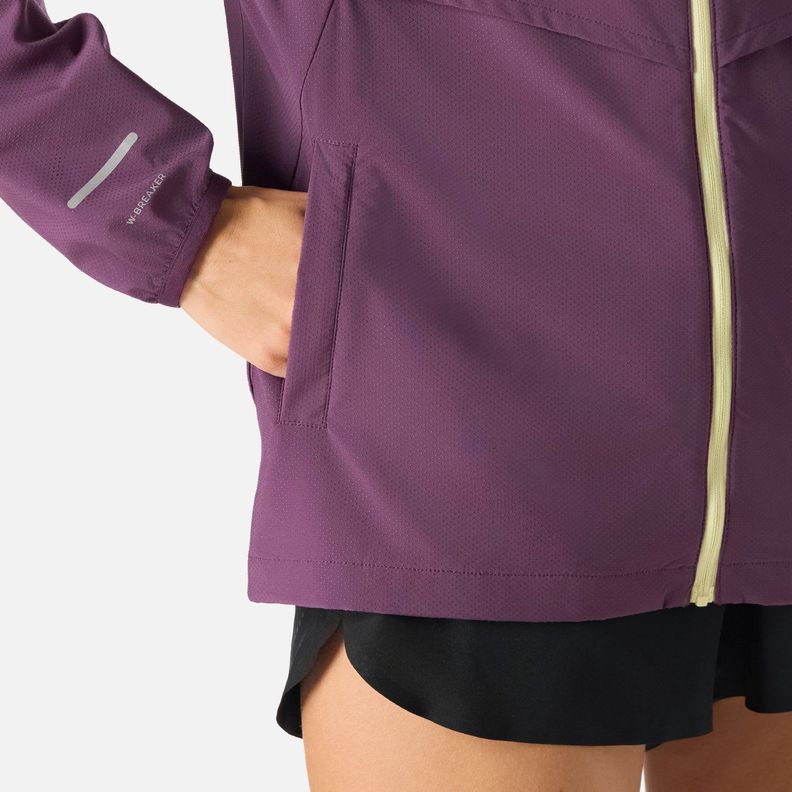 Chaqueta Mujer Built To Move Pro Windbreaker Morado Vulcano-5