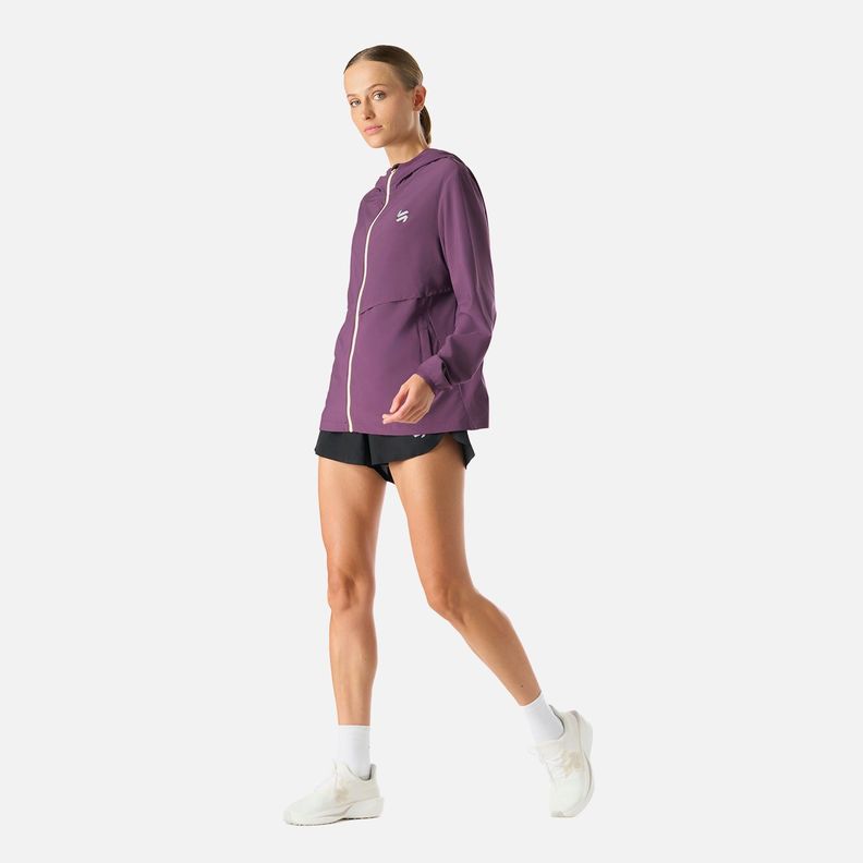 Chaqueta Mujer Built To Move Pro Windbreaker Morado Vulcano-6