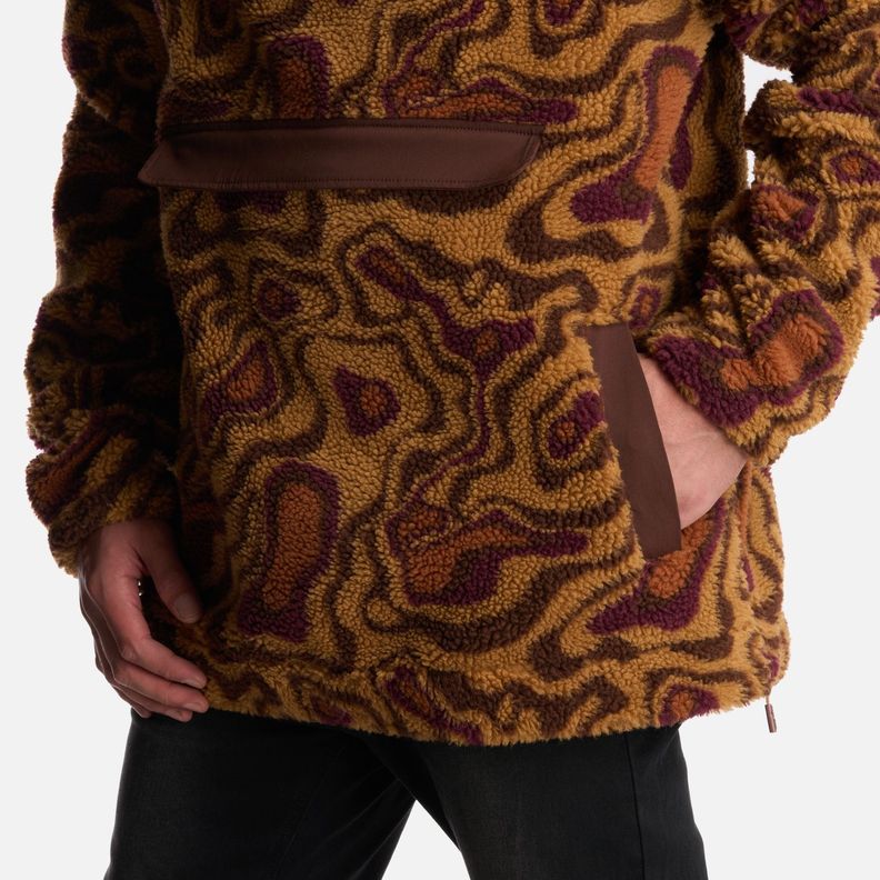 Poleron Hombre Chi-Porrito Print Tostado Haka Honu-6