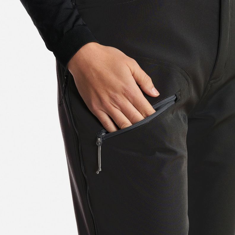 Pantalon Mujer Kimball Softshell Pants Negro Lippi I23-5
