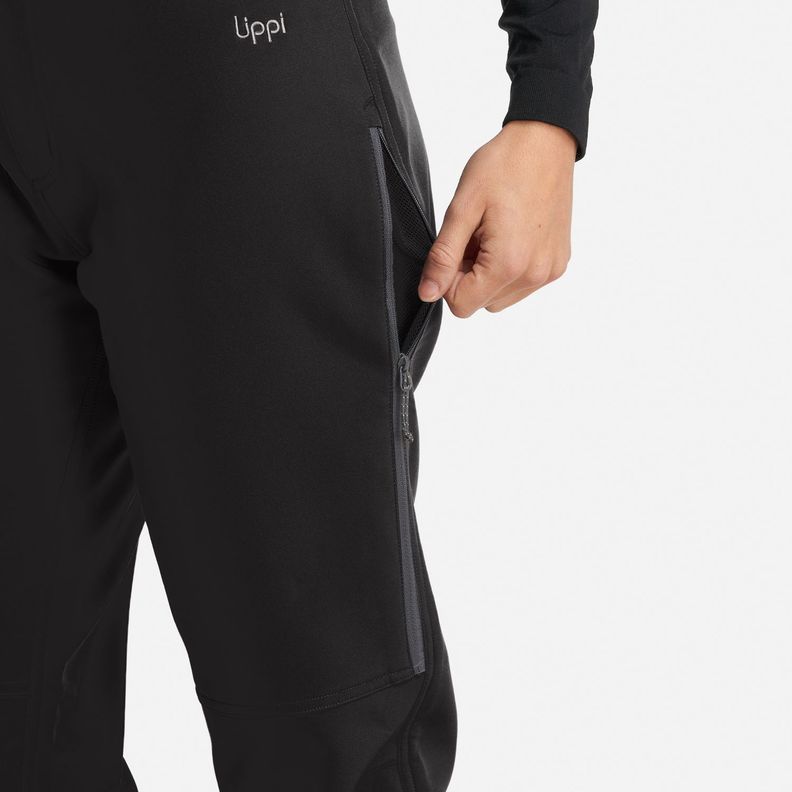 Pantalon Mujer Kimball Softshell Pants Negro Lippi I23-6