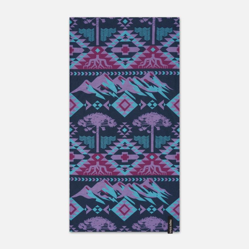 Bandana Araucaria Print Morado Haka Honu I25-1