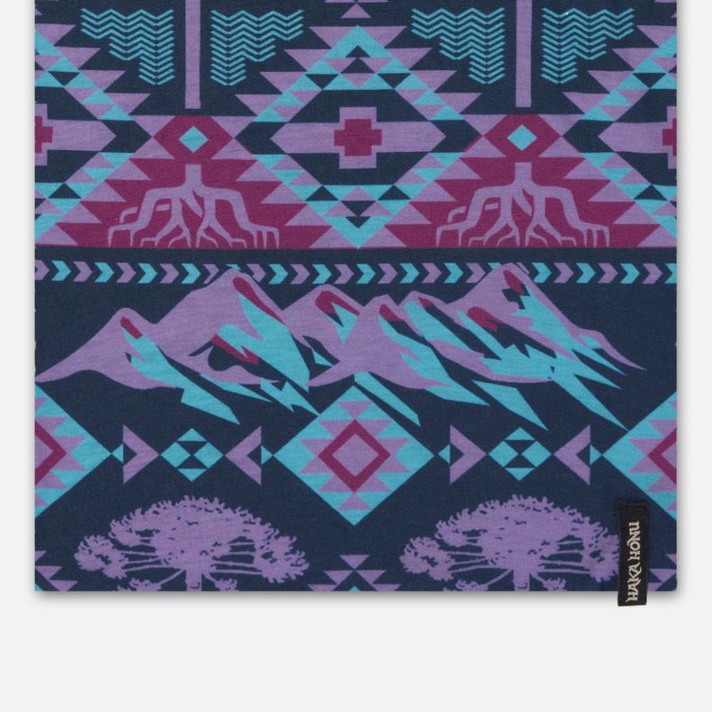 Bandana Araucaria Print Morado Haka Honu I25-2
